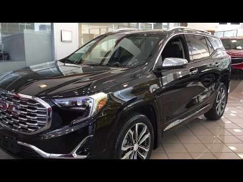 2018 GMC Terrain Denali Auto Park Sunroof Cooled Seats Black Oshawa ON Stock #180177