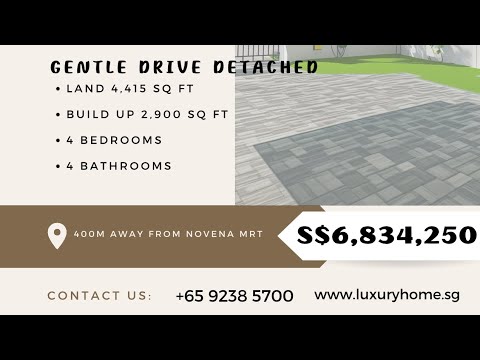 Gentle Drive Detached For Sale Bungalow House For Sale at S$ 6,834,250 | PropertyGuru Singapore