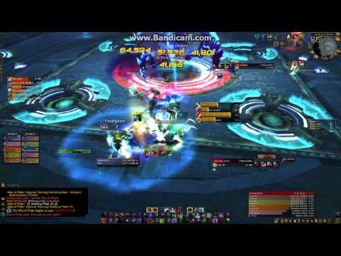 Pride of Proudmoore VS Heroic Sha of Pride Affliction Lock POV