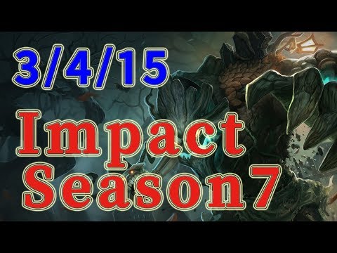 C9 Impact Maokai TOP vs Garen Patch 7.17