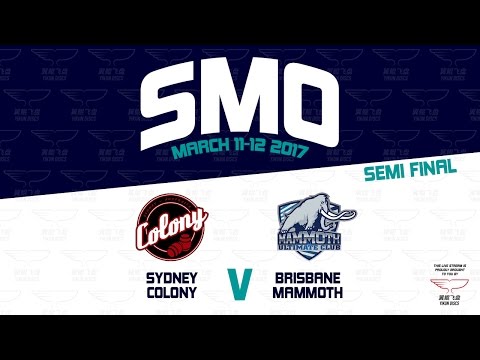 SMO 2017 - Brisbane Mammoth vs Sydney Colony (Mens Semi Final)