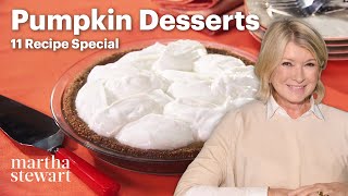 Martha Stewart's Favorite Pumpkin Desserts | Martha Supercuts | Martha Stewart