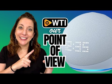 Amazon Echo Dot (5th Gen) with clock | Compact smart speaker with Alexa and enhanced LED display for at-a-glance clock - WTI product video review