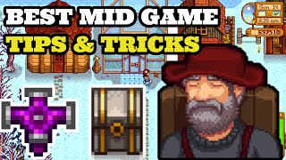 Stardew Valley Tips And Tricks | Mid Game Tips & Tricks