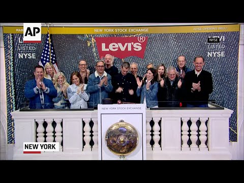 Levi Strauss & Co., which gave America its first pair of blue jeans, is public for the second time. The stock, which is listed under the ticker "LEVI," opened for trading on Thursday up 31 percent on very strong demand. (March 21)