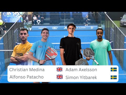 [No Breaks] Euro Padel Cup, Adam Axelsson / Simon Yitbarek vs Afonso Patacho / Christian Medina