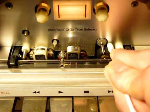 Corso per audioti - Lezione n. 15 - Il registratore a cassette: manutenzione di base e alcune note.