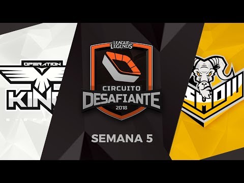 Operation Kino vs TShow - Jogo 2 - Circuito Desafiante 2018: Primeira Etapa