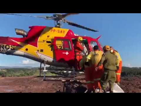 Israeli IDF - ZAKA Team Recovers Bodies after Brazilian Dam Collapse