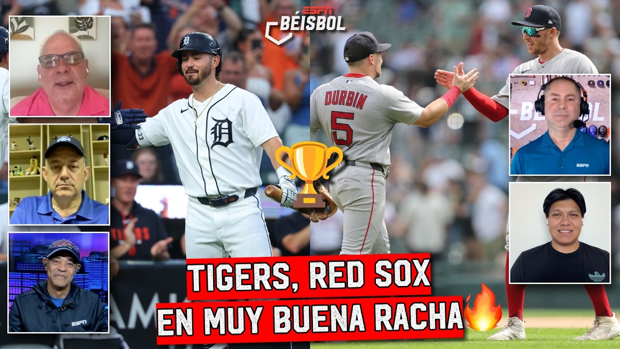 Los DETROIT TIGERS y los BOSTON RED SOX viven un GRAN MOMENTO y seguirán TRIUNFANDO | ESPN Béisbol