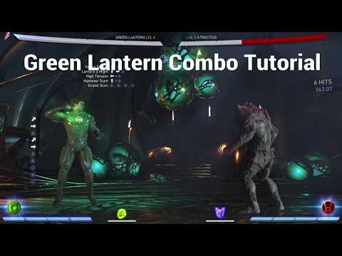 Injustice 2 - Green Lantern Combo Tutorial