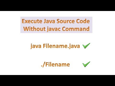 Launch Single File Source Code Program Without Javac And Java Commands Java 11 Higher Versions