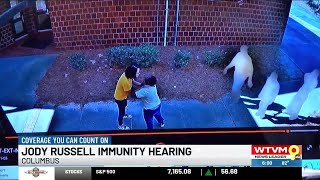 Judge to decide immunity for teacher charged with battery