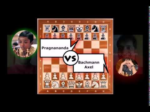 Praggnanandhaa Chess Game I Bachmann Axel