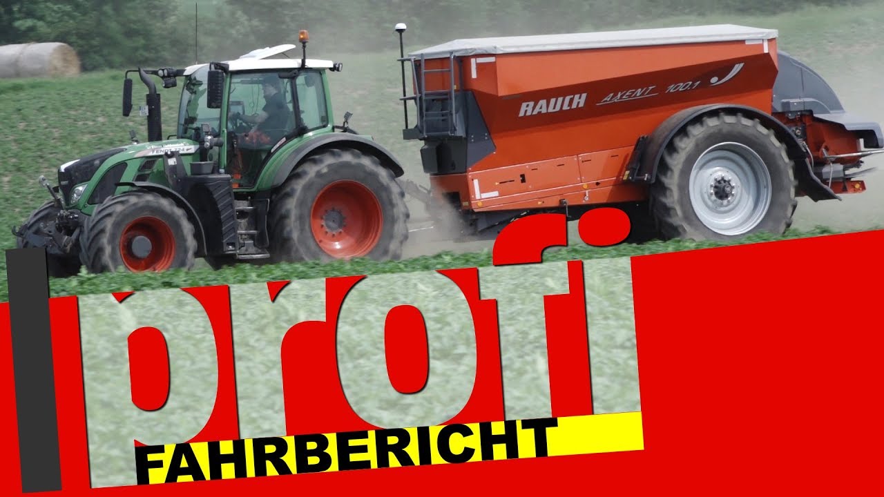 RAUCH AXENT vontatott műtrágyaszóró a nagyüzemeknek