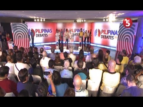 BALIKAN | MGA EKSENA SA PRESIDENTIAL DEBATES 2016 ROUND 2