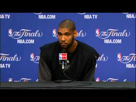 Tim Duncan NBA Finals Press Conference: LeBron James and Game 4