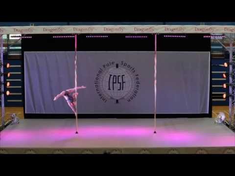 Elizaveta Shevtsova   WINNER  2015  Novice    World Pole Sports Championships 2015 Finals