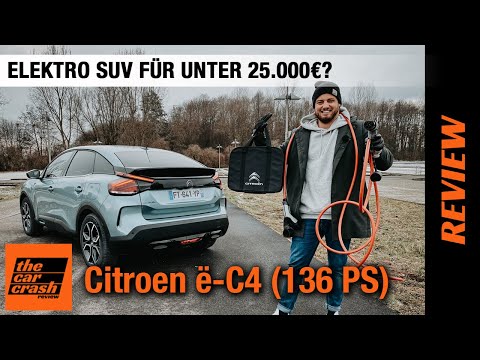 2021 Citroen e-C4 (136 PS) im Test! 🔋🔌 Elektro SUV unter 25.000€?! 🧐⚡️ Fahrbericht | Review 🇫🇷