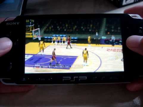 nba 2k11 psp youtube