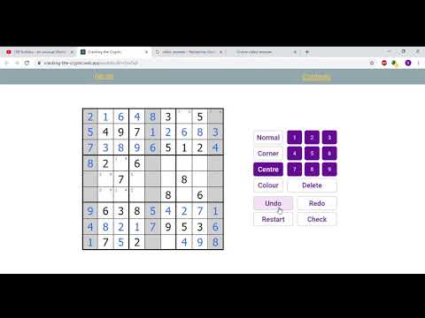 159 Sudoku Cracking the cryptic
