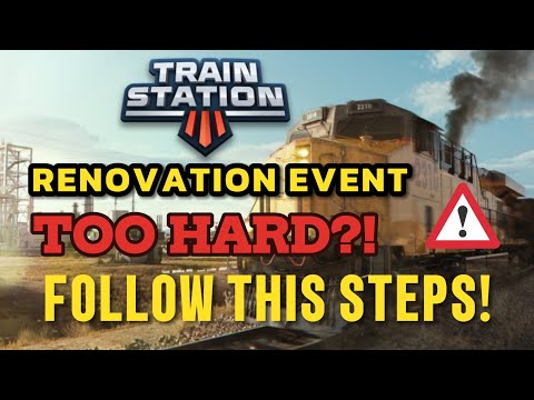 Train Station 3 RENOVATION Event Best Tips😱 Best guide out there! #trainstation