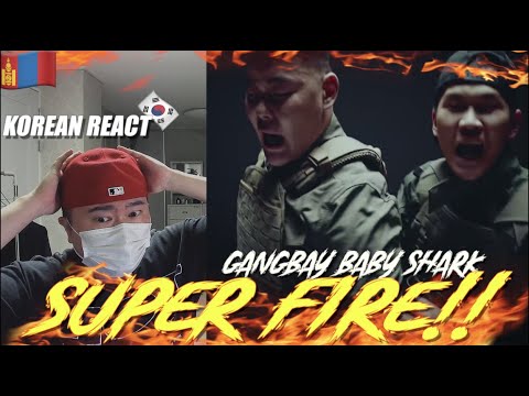 🇲🇳🇰🇷🔥Korean Hiphop Junkie react to GangBay - BABY SHARK (MGL/ENG SUB)