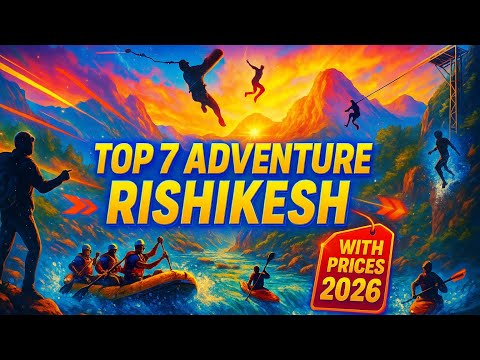 ⭐ Top 7 Adventures in Rishikesh #indiatravel #adventure #jaydholakiya #jaydholakiyavlogs