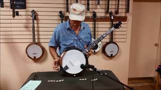 Banjo Bridge Weights and Their Sounds with Tom Nechville