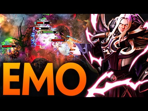Epic EMO Invoker REFRESHER ORB COMBO + ANA Slark RAMPAGE | Dota 2 Invoker