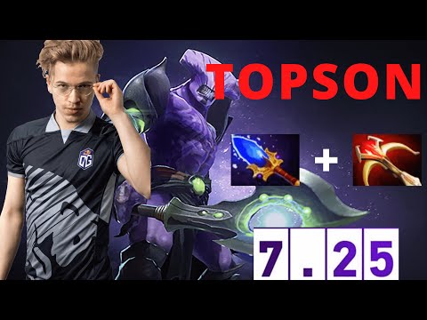 TOPSON (OG) FACELESS VOID NEW AGANIM / Patch 7.25 Dota 2