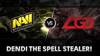 Na`Vi Memories -  Dendi the spell stealer! @The International 2