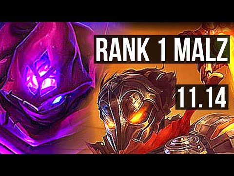 MALZAHAR vs VIKTOR (MID) | Rank 1 Malz, 4/2/13 | EUW Challenger | v11.14