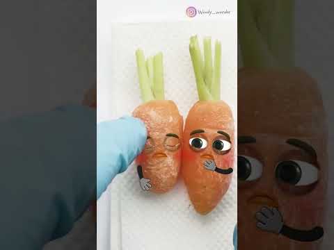 Carrot C Section that saved Siamese twin carrots! Don’t miss this heartwarming #funny