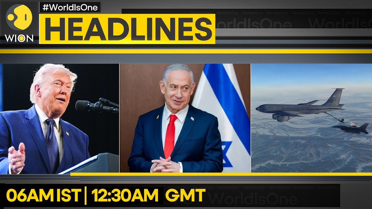 Trump: Iran War Moving Rapidly | US Refueling Aircraft Crashes In Iraq | WION Headlines