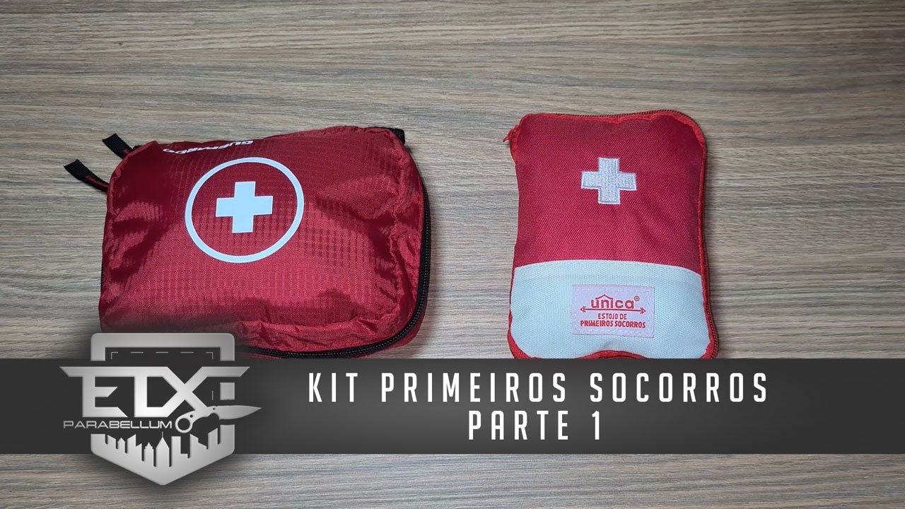 Meu kit primeiros socorros parte 1