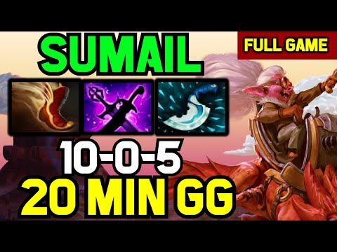 Sumail MID Snapfire META DESTROYER vs MID Templar Assassin