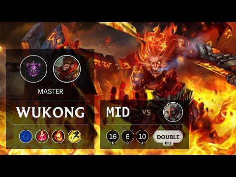 Wukong Mid vs Zed - EUW Master Patch 9.13
