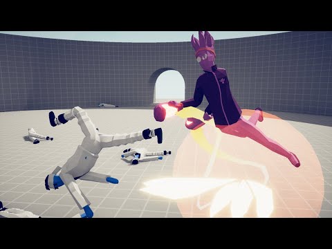 NEON BOXER vs EVERY UNIT - TABS - Totally Accurate Battle Simulator