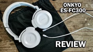 ONKYO ES-FC300 -  LOS MEJORES HEADPHONES POR MENOS DE $50 USD? REVIEW