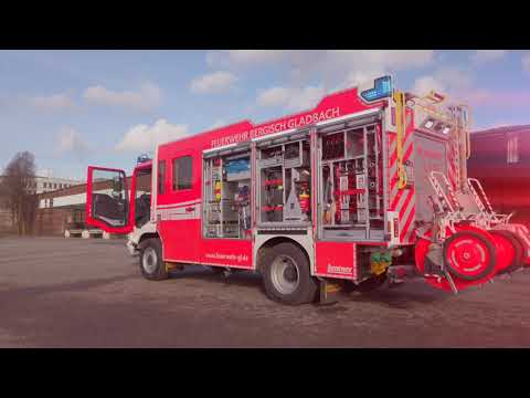 8 neue Fahrzeuge für die Feuerwehr Bergisch Gladbach