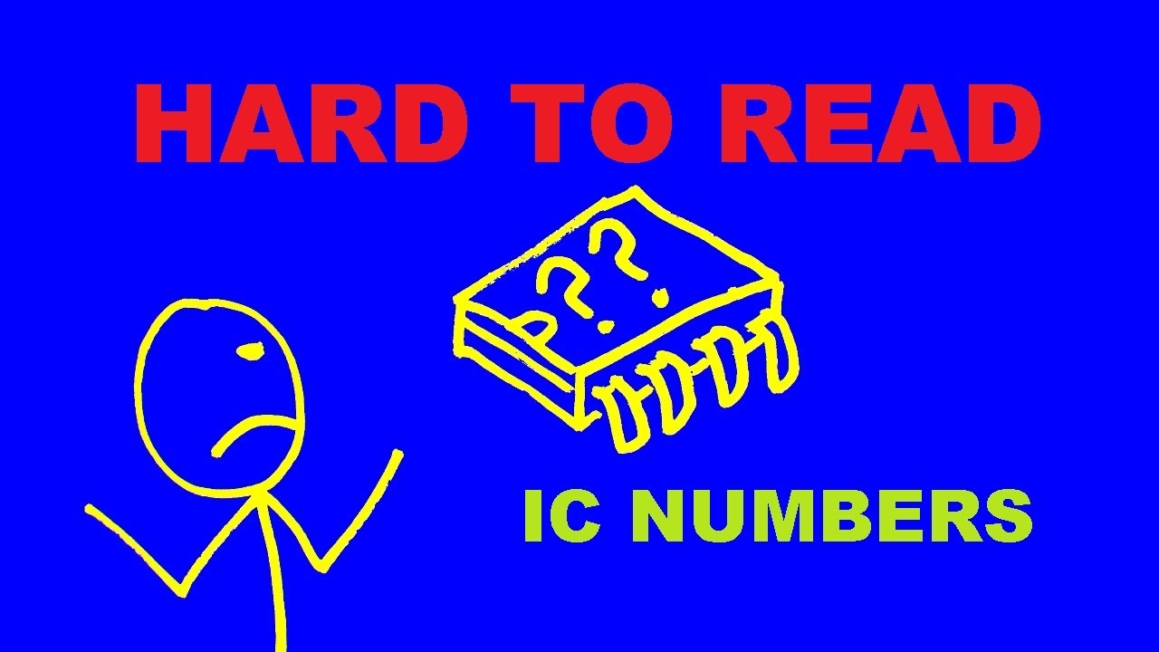 QUICK TIP: Trick to make IC part numbers more visible