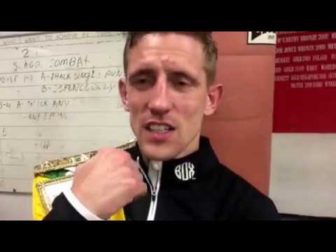 Eric Donovan talks about his Celtic title victory over Dai Davies