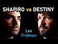 Ben Shapiro Vs Destiny Debate Politics Jan 6 Israel Ukraine Wokeism Lex Fridman Podcast 410