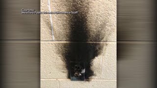 Student facing charges after viral challenge sparks fire at school