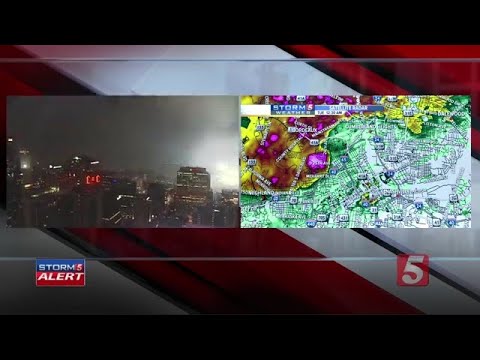3-2-2020 WTVF Nashville Tornado Coverage