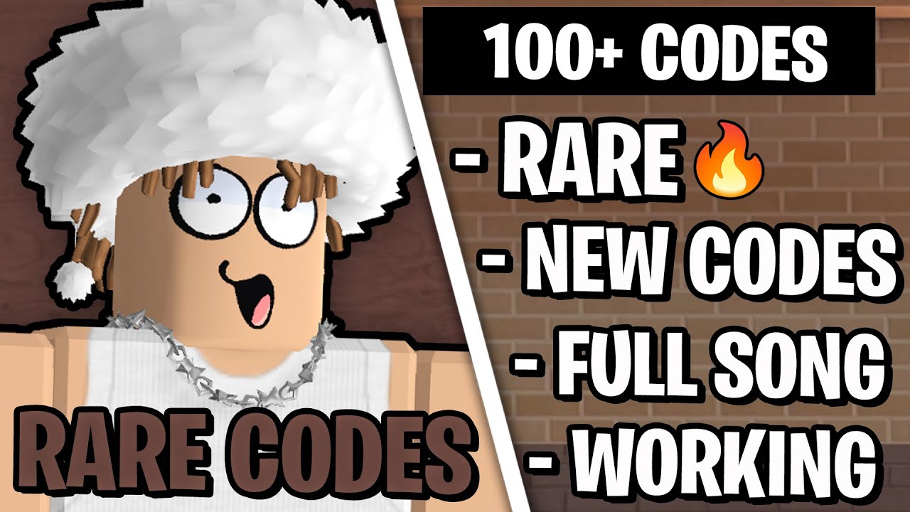 100+ RARE ROBLOX MUSIC CODES/IDS (MAY 2025) [WORKING✅]