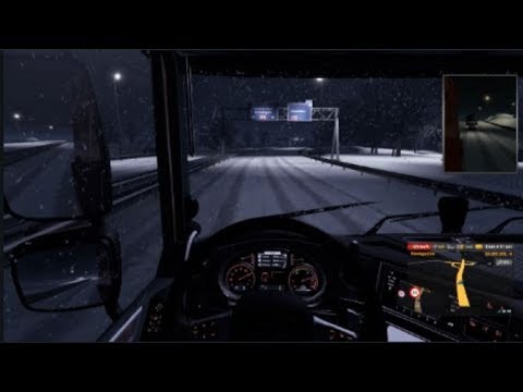 Frosty Winter Weather - Euro Truck Simulator 2 1.33 how to instal - como instalar