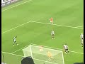 Cavani goal vs Newcastle United