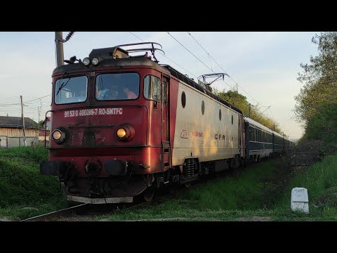 Tren IR1831 Timisoara Nord - Iasi trece prin Stroiesti cu 40-0899-7 -  11.05.2022